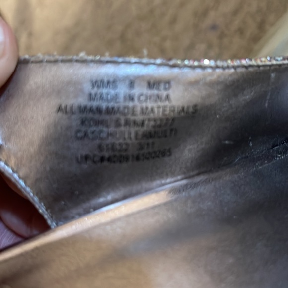 Candies glitter 4 inch heels size 8 - Picture 7 of 9